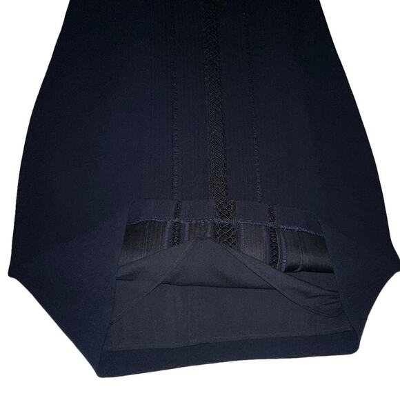 Elie Tahari Navy Blue Dress Size US 8 - Picture 6 of 13